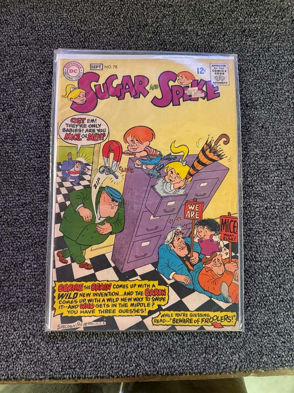 Sugar and Spike #78 DC Comics Silver Age Comic Book (September 1968)